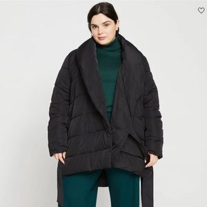 Univ. Standard black "Kanda" puffer coat, Sz xs